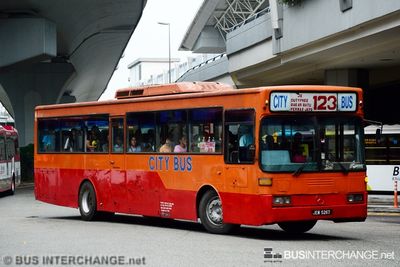 Bus 123 - Transit Link JB Mercedes-Benz OH1318 (JEM5267)