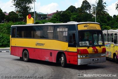 Bus 65 - North West Johore (JEX6972)
