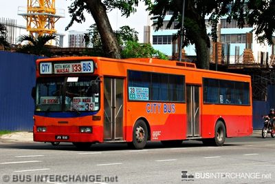 Bus 133 - Transit Link JB Scania L113CRL (JFB1930)
