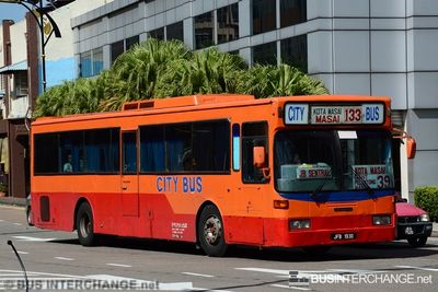 Bus 133 - Transit Link JB Scania L113CRL (JFB1930)