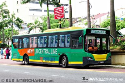 Bus 717 - JB Central Line Scania L113CRL (JFY4625)
