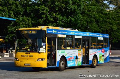 Bus CW1 - Causeway Link MAN 18.250 / SL252 (A64) (JGV5652)