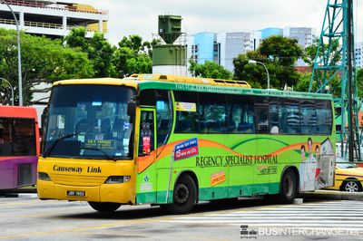 Bus CW2 - Causeway Link MAN 18.310 (JGY7953)