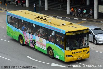 Bus CW1 - Causeway Link MAN 18.250 / SL252 (A64) (JHB 620)