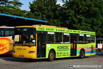 Bus CW1 - Causeway Link MAN 18.250 / SL252 (A64) (JHC1207)