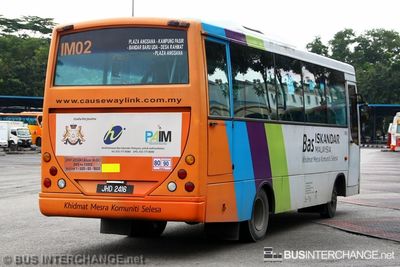Bus IM03 - Causeway Link Nissan Diesel (JHD2416)