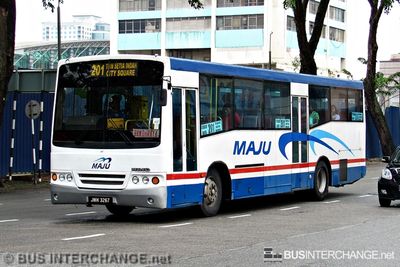 Bus 201 - Maju Hino AK1JRKA (JHH3267)