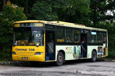 Bus 666 - Causeway Link Mercedes-Benz CBC1725 (JHQ4383)