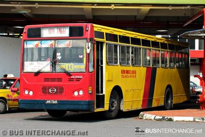 Bus 103 - Mersing Omnibus (JHR7645)