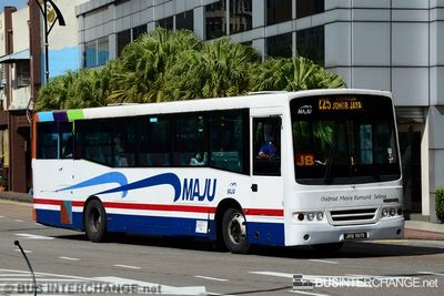 Bus 225 - Maju Hino AK1JRKA (JHU9070)