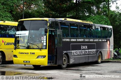 Bus 666 - Causeway Link Mercedes-Benz IBC1632/1636 (JHW3056)