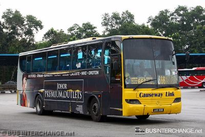Bus 666 - Causeway Link Mercedes-Benz IBC1632/1636 (JJC 556)