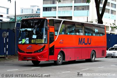 Bus 69 - Maju Hino AK1JRKA (JJL6416)