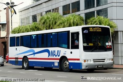 Bus 225 - Maju Hino AK1JRKA (JJM6270)