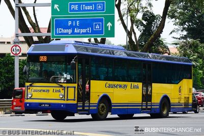 Bus CW5 - Causeway Link Mercedes-Benz CBC1725 (JJN3824)