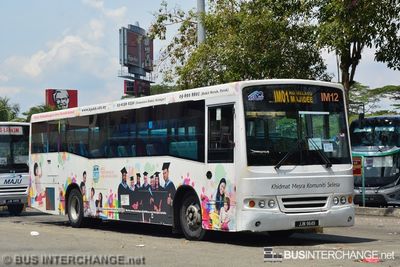 Bus IM01 - Maju Hino AK1JRKA (JJN9649)