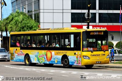 Bus 5B - Causeway Link Mercedes-Benz CBC1725 (JKB1997)