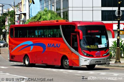 Bus 229 - Maju Hino AK1JRKA (JKJ2073)