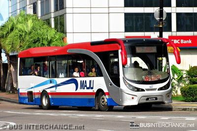 Bus 227 - Maju Hino AK1JRKA (JLD1731)