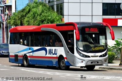 Bus 227 - Maju Hino AK1JRKA (JLD1736)