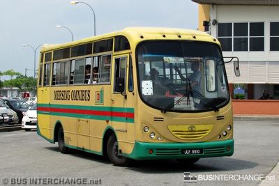 Bus 105 - Mersing Omnibus (JLF9910)
