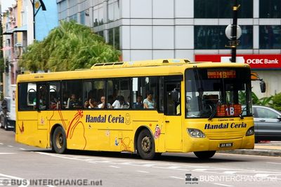Bus 1B - Causeway Link MAN 18.250 / SL252 (A64) (JLK6876)