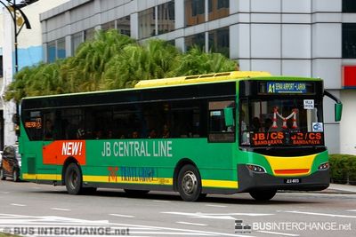 Bus A1 - JB Central Line Dennis Lance (JLU4613)