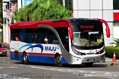 Bus 227 - Maju Hino AK1JRKA (JLY8458)
