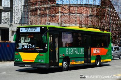 Bus A1 - JB Central Line Dennis Dart (JMG4602)