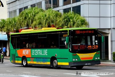 Bus 708 - JB Central Line Dennis Dart (JMG4603)