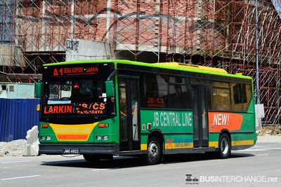 Bus A1 - JB Central Line Dennis Dart (JMG4603)