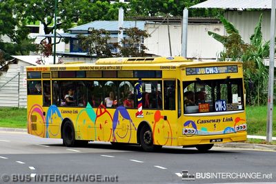 Bus CW3 - Causeway Link Mercedes-Benz CBC1725 (JMH3016)