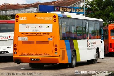 Bus IM23 - Causeway Link Iveco Delta (JML8726)