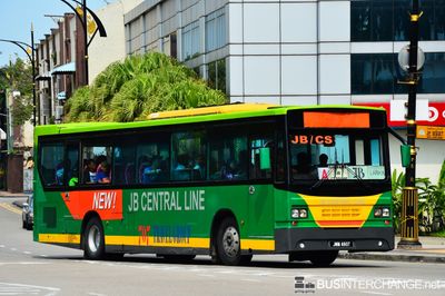 Bus A1 - JB Central Line Nissan Diesel JP251 (JMM4607)