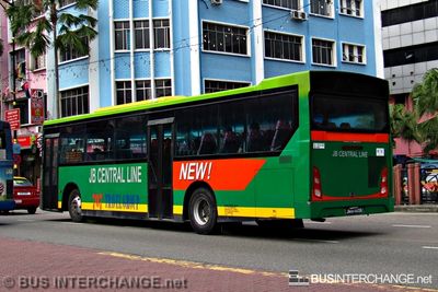 Bus A3 - JB Central Line Nissan Diesel JP251 (JMM4608)