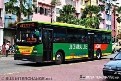 Bus A3 - JB Central Line Nissan Diesel JP251 (JMM4608)