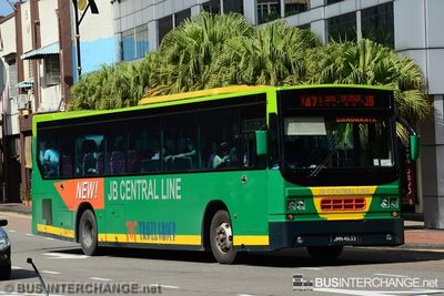 Bus 747 - JB Central Line Nissan Diesel JP251 (JMN4633)