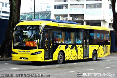Bus 7B - Causeway Link Sksbus SA12-300 (JNB4907)