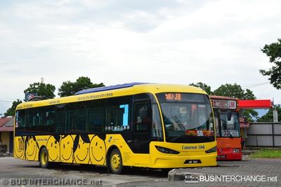 Bus 5B - Causeway Link Sksbus SA12-300 (JNE3104)