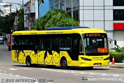 Bus 1B - Causeway Link Sksbus SA12-300 (JNJ1336)