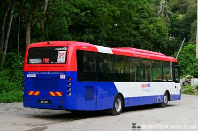 Bus T302 - RapidKL Sksbus SA12-300 (JNV2241)