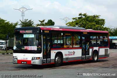 Bus BET5 - Maju Higer KLQ6128G (JNW6296)