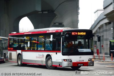 Bus BET4 - Maju Higer KLQ6128G (JNW6692)