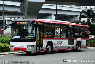 Bus BET2 - Maju Higer KLQ6128G (JNW7297)
