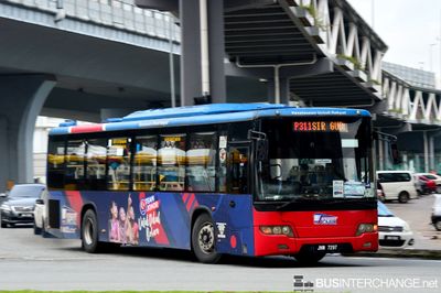 Bus P311 - Maju Higer KLQ6128G (JNW7297)