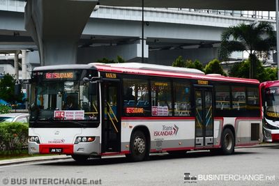 Bus BET5 - Maju Higer KLQ6128G (JNW7927)