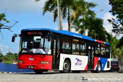 Bus P411 - Maju Higer KLQ6128G (JNX4666)