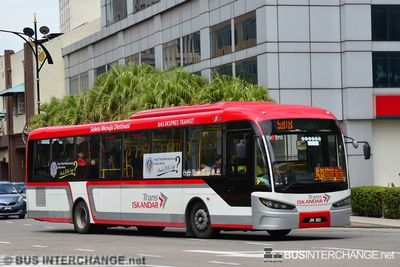 Bus 5B - Causeway Link Sksbus SA12-300 (JPK 903)