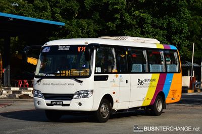 Bus IM01 - Maju Higer KLQ6729AR (JPY3409)