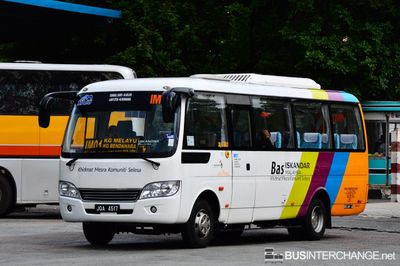 Bus IM01 - Maju Higer KLQ6729AR (JQA4517)